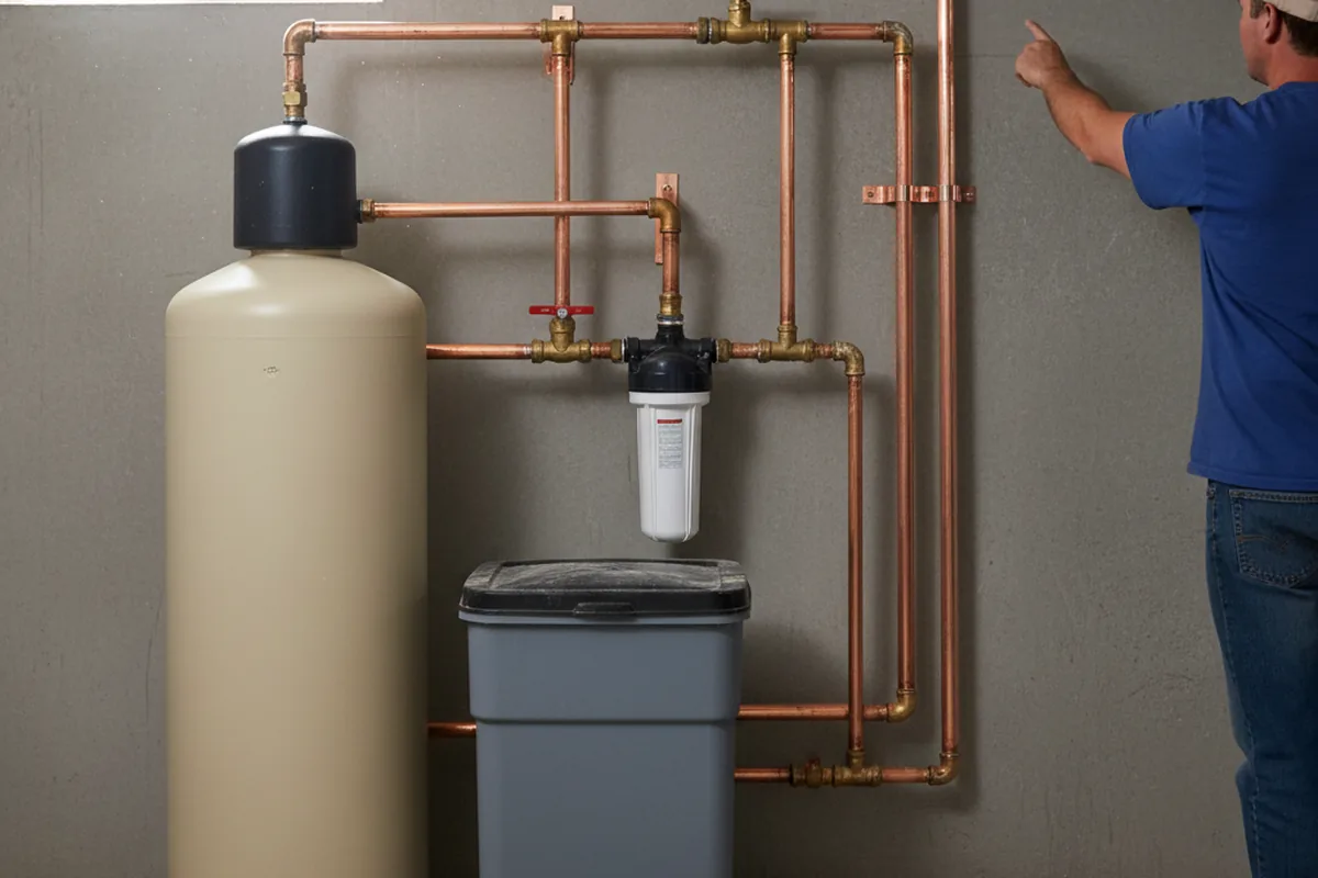Whole-house water treatment system installed in Vera